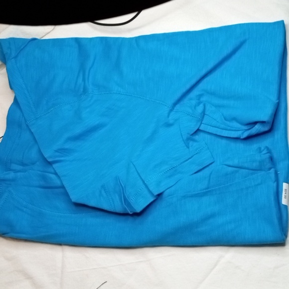 Marc Anthony Men's Blue Short Sleeve Shirt - Picture 6 of 6